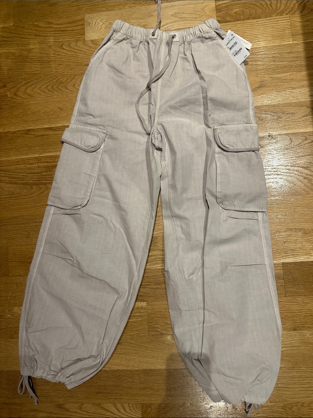 Nordstrom Light Beige Cargo Joggers